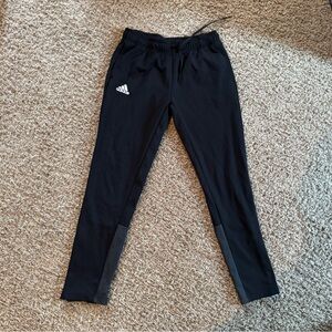 Adidas Black and Gray Sweatpants